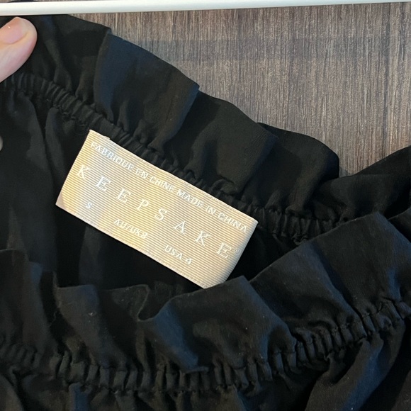 Keepsake the Label Off-shoulder Black Blouse - Picture 3 of 6